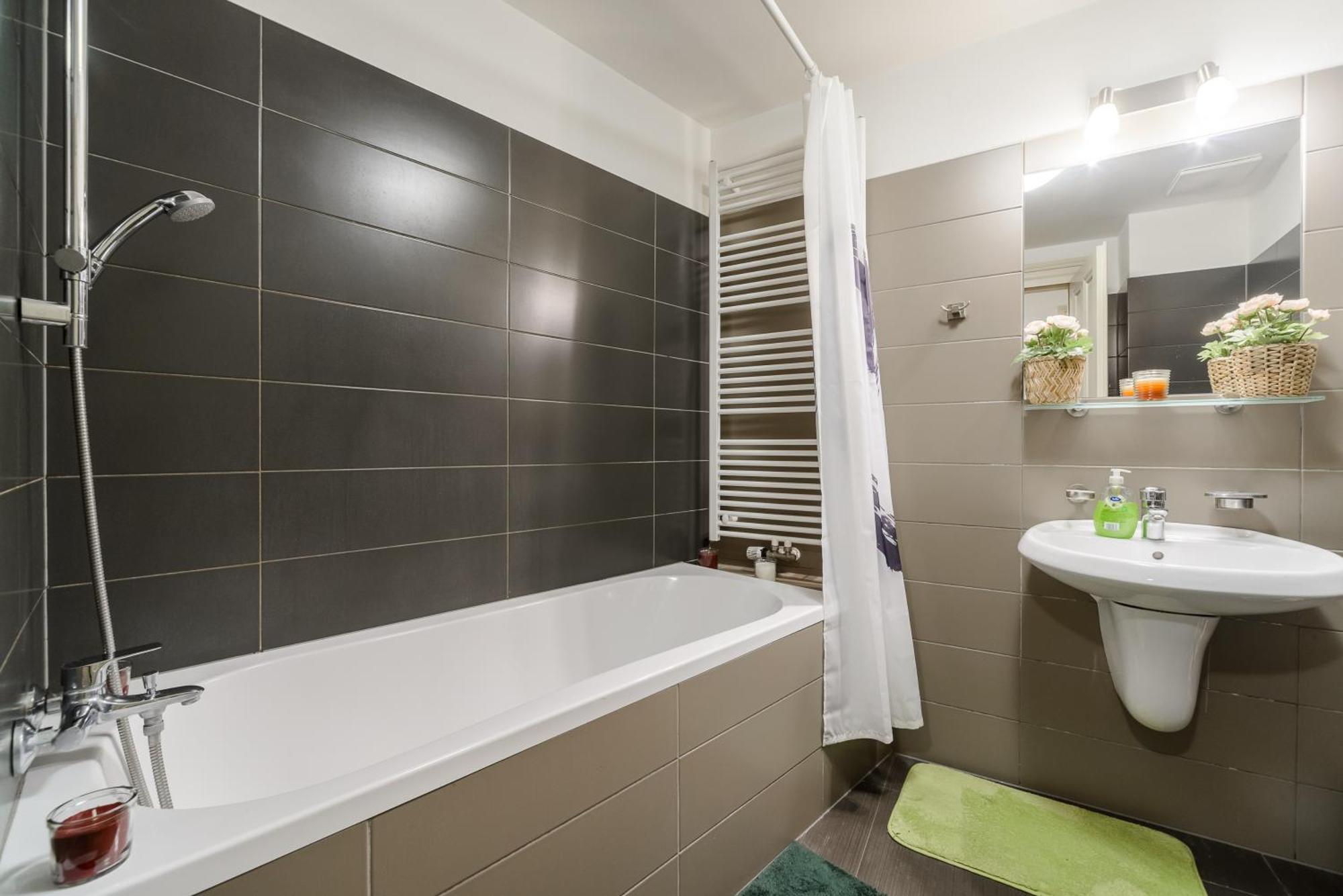 Cozy Apartment Near Stefanikuv Most Prag Dış mekan fotoğraf